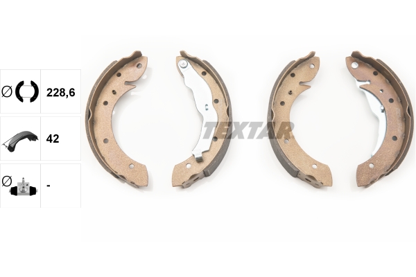 Textar Remschoen set 91044000