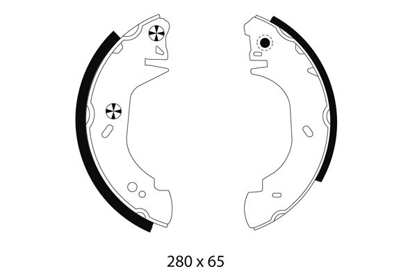 Remschoen set Textar 91044201