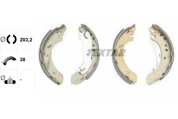 Textar Remschoen set 91051500