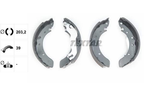 Textar Remschoen set 91052300