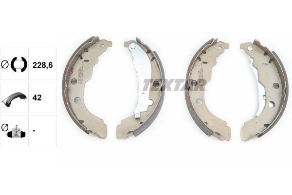 Textar Remschoen set 91052600