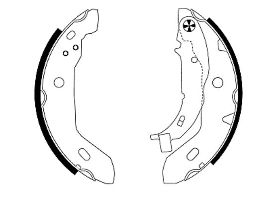 Remschoen set Textar 91053000