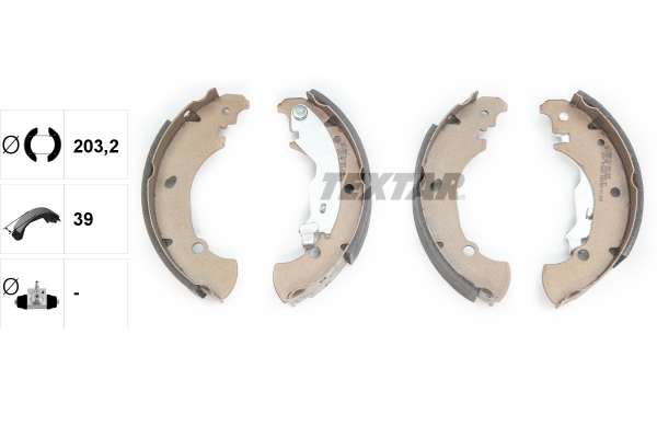 Textar Remschoen set 91053600