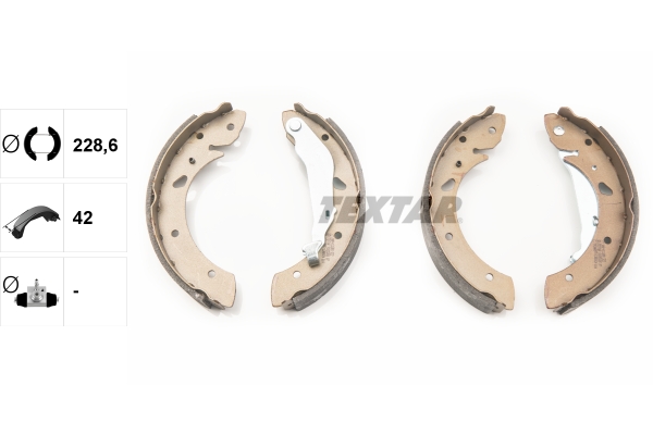 Textar Remschoen set 91055200