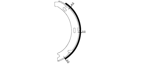 Remschoen set Textar 91057100