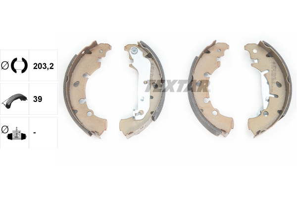 Textar Remschoen set 91057300