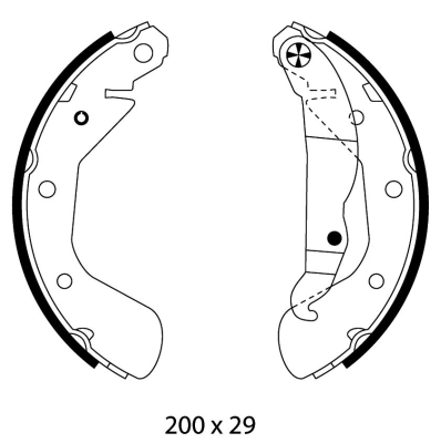 Remschoen set Textar 91058100