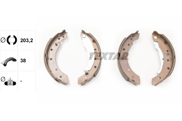 Textar Remschoen set 91061800