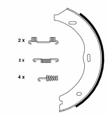 Remschoen set Textar 91061900