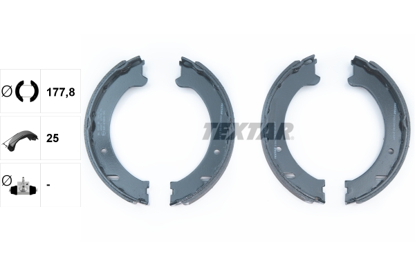Textar Remschoen set 91062200
