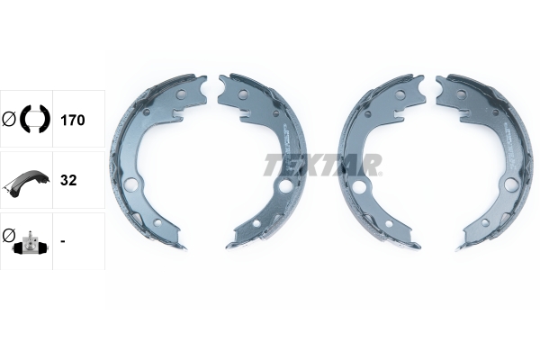 Textar Remschoen set 91063200