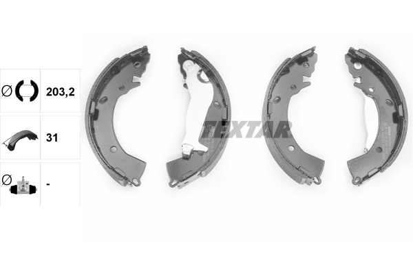 Textar Remschoen set 91063300