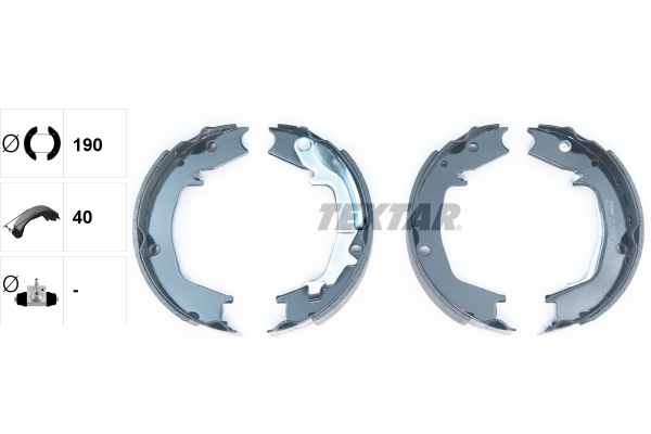 Textar Remschoen set 91066400