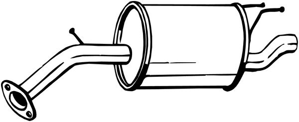 Achterdemper Bosal 128-023