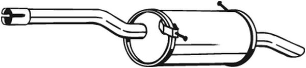 Achterdemper Bosal 135-103