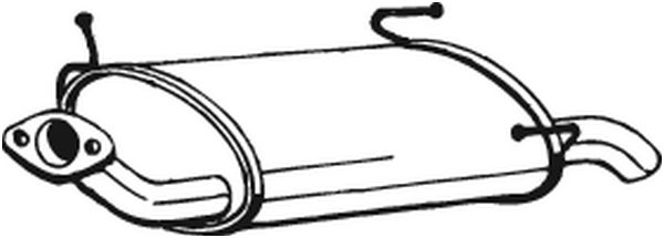 Achterdemper Bosal 145-131