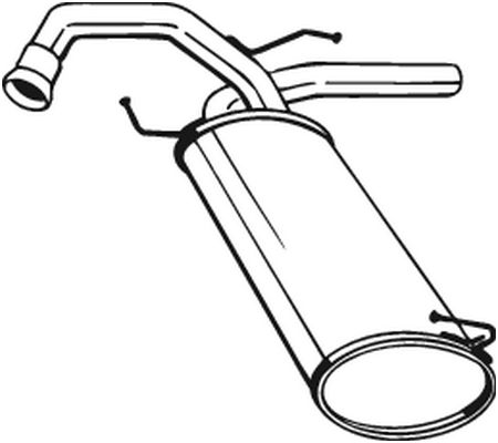 Achterdemper Bosal 148-171