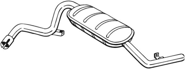 Achterdemper Bosal 148-881