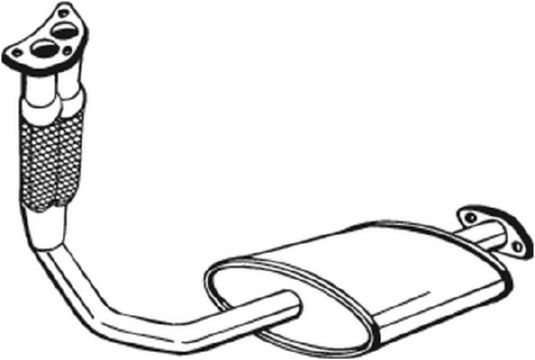 Middendemper Bosal 154-019