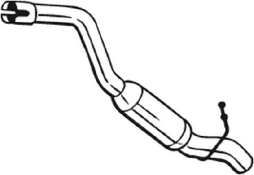Achterdemper Bosal 171-219