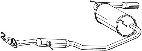 Achterdemper Bosal 284-567