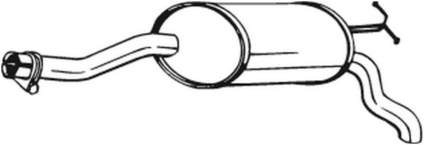 Middendemper Bosal 175-299