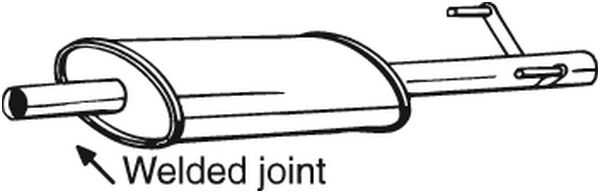 Middendemper Bosal 175-421