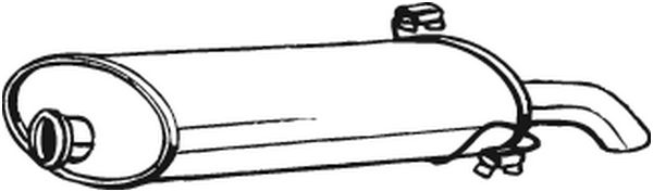 Achterdemper Bosal 190-939