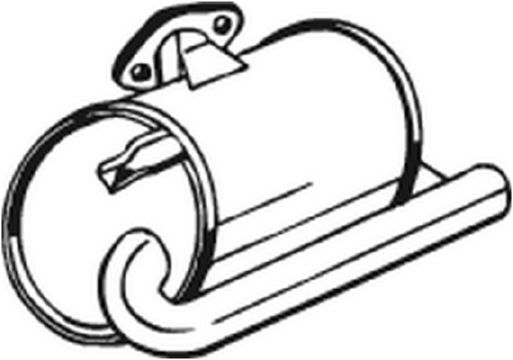 Achterdemper Bosal 229-683