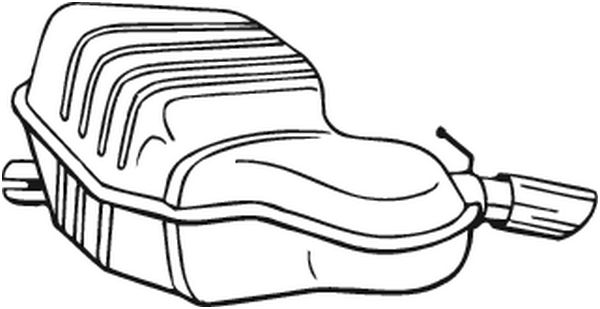 Achterdemper Bosal 235-149