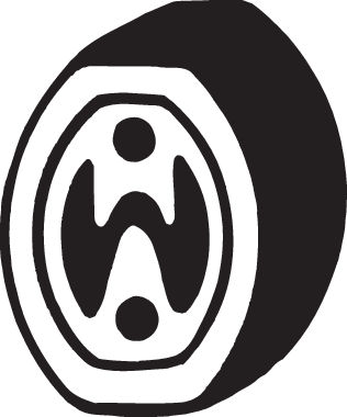 Ophangrubber Bosal 255-012