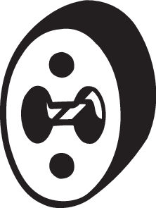 Ophangrubber Bosal 255-096