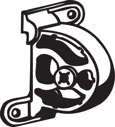 Ophangrubber Bosal 255-488