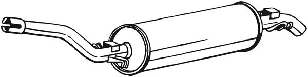 Achterdemper Bosal 278-013
