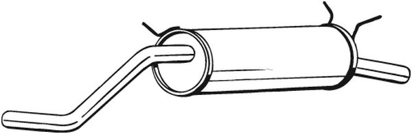 Achterdemper Bosal 279-155