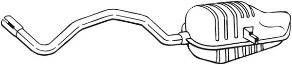 Achterdemper Bosal 279-431