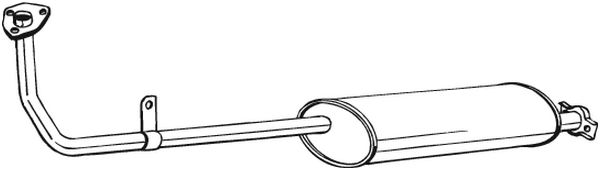 Middendemper Bosal 281-691