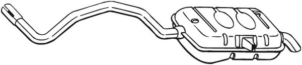 Achterdemper Bosal 281-813