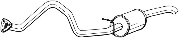 Achterdemper Bosal 284-067