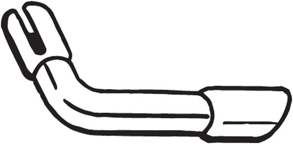 Uitlaatpijp Bosal 700-223