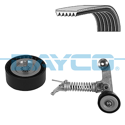 Poly V-riemen kit Dayco KPV1275