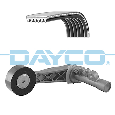 Poly V-riemen kit Dayco KPV222