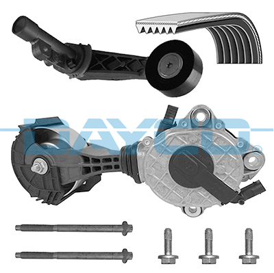 Poly V-riemen kit Dayco KPV283