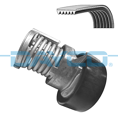 Poly V-riemen kit Dayco KPV354