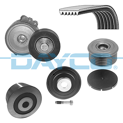 Poly V-riemen kit Dayco KPV416
