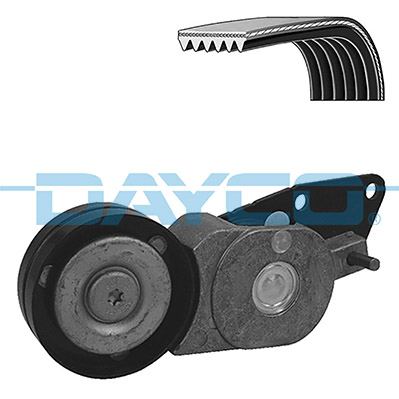 Poly V-riemen kit Dayco KPV433
