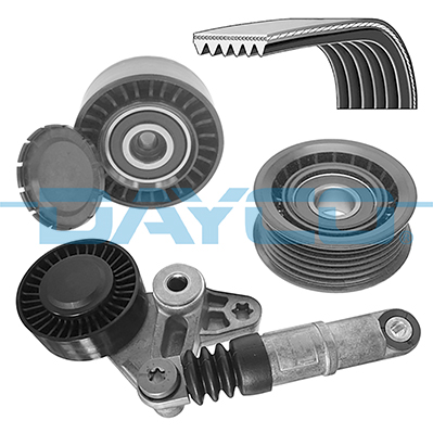 Poly V-riemen kit Dayco KPV597