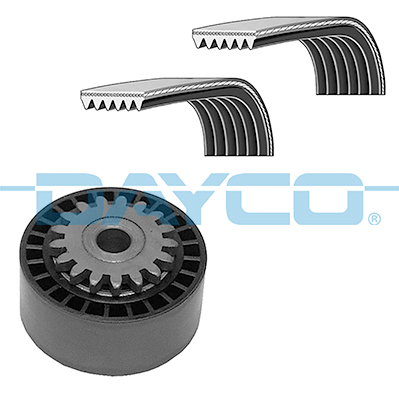 Poly V-riemen kit Dayco KPV676