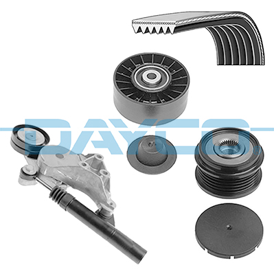 Poly V-riemen kit Dayco KPV679