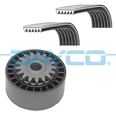 Poly V-riemen kit Dayco KPV690